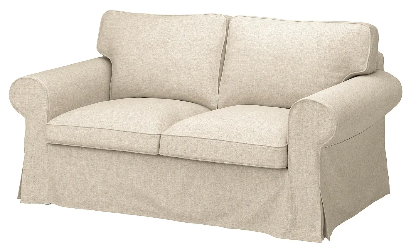 Canapea Ikea Ektorp/Kilanda 2 locuri (Bej deschis)