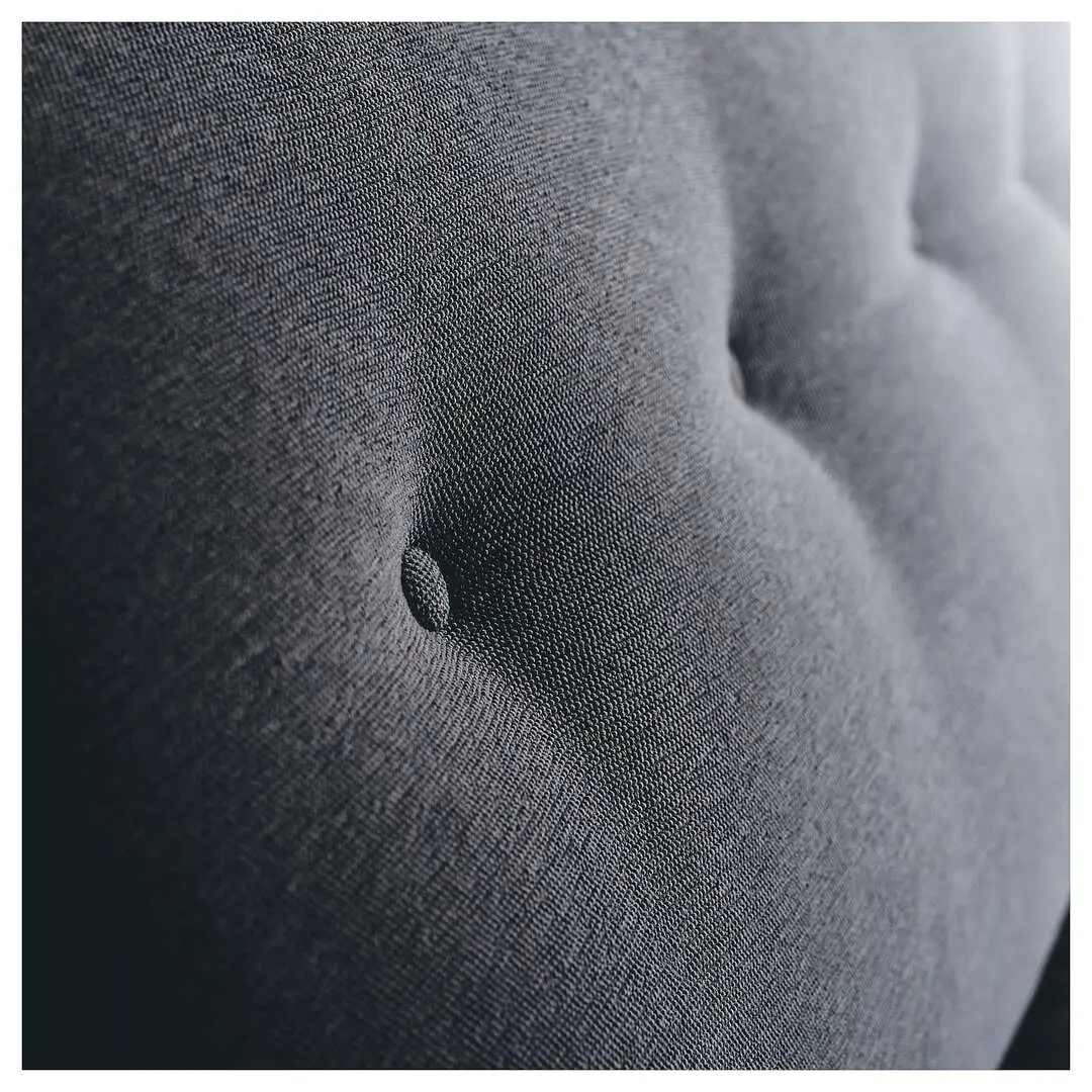 Canapea Ikea Esseboda/Knaback 2 locuri (Antracit/Maro)