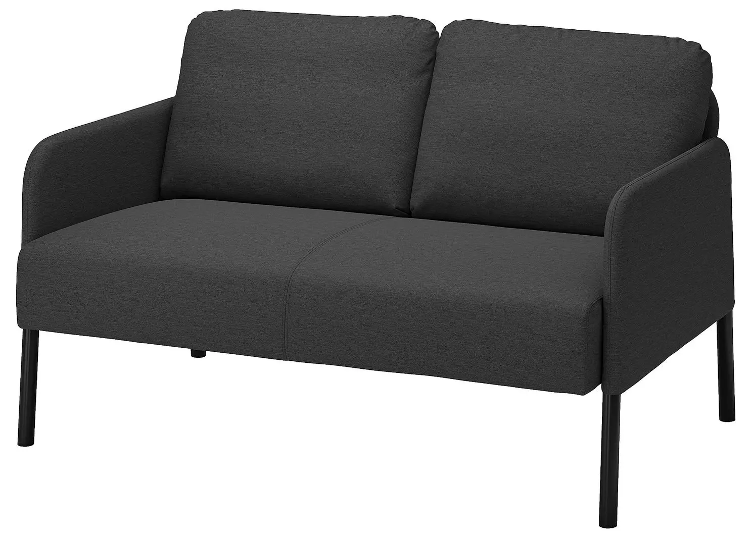 Canapea Ikea Glostad 2-locuri (Knisa Gri Inchis)