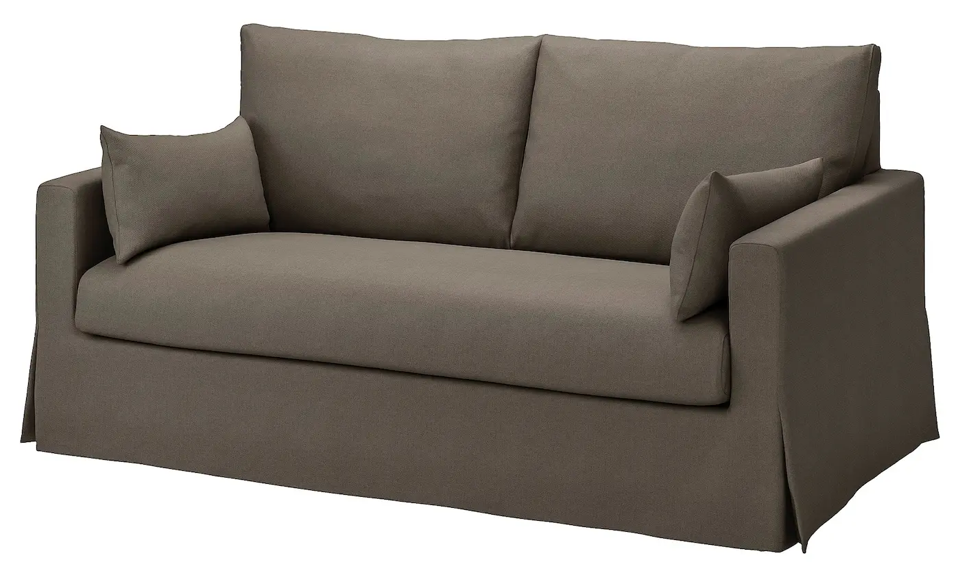 Canapea Ikea Hyltarp/Gransel 2 locuri (Gri-maro)