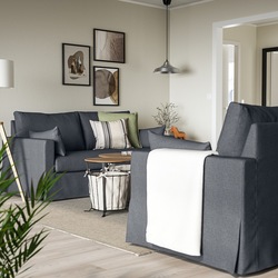 Canapea Ikea Hyltarp/Gransel 2 locuri (Gri) Thumb