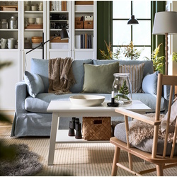 Диван Ikea Hyltarp/Kilanda 2-местный (Голубой) Thumb