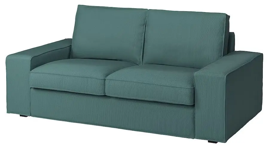 Canapea Ikea Kivik 2-locuri (Kelinge Gri-Turcoaz)