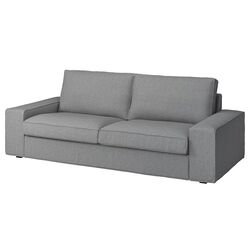 Canapea Ikea Kivik 3-locuri (Tibbleby Bej/Gri)