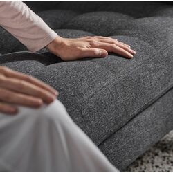 Canapea Ikea Landskrona 2-locuri/Metal (Gunnared Gri Inchis) Thumb