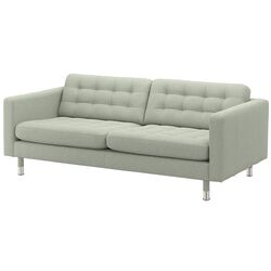 Canapea Ikea Landskrona 3-locuri/Metal (Gunnared Verde Deschis)