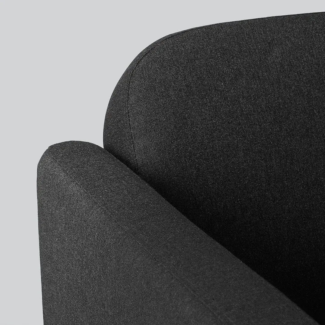 Canapea Ikea Linanas 2-locuri (Vissle Gri Inchis)