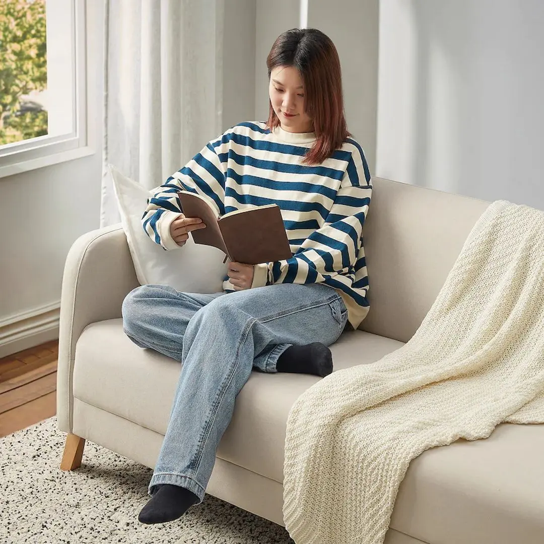 Canapea Ikea Linanas 3-locuri (Vissle Bej)