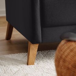 Диван Ikea Linanas 3-местный (Висле Темно-серый) Thumb