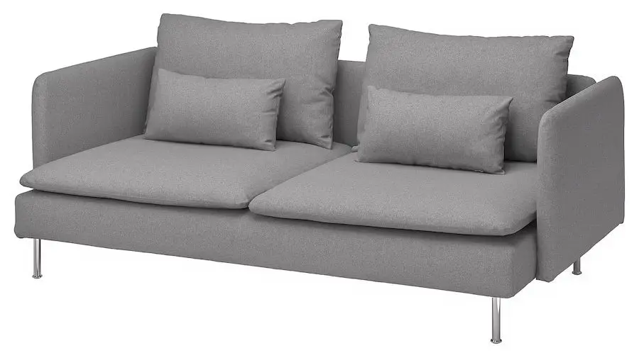 Canapea Ikea Soderhamn 3-locuri (Tonerud Gri)