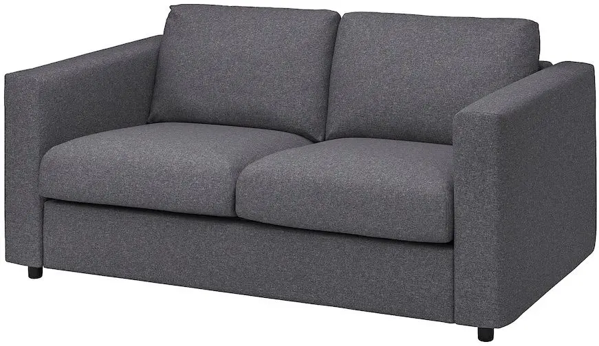 Диван Ikea Vimle 2-местный (Гуннаред Классический серый)