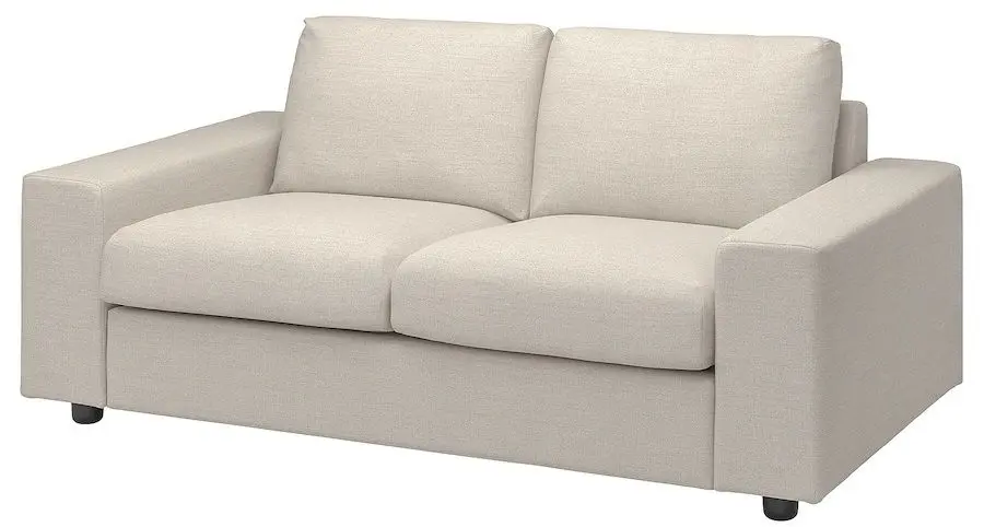 Canapea Ikea Vimle 2-locuri/brate late (Gunnared Bej)