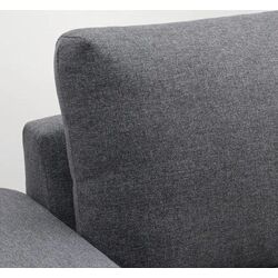 Canapea Ikea Vimle 2-locuri/brate late (Gunnared Gri Mediu) Thumb