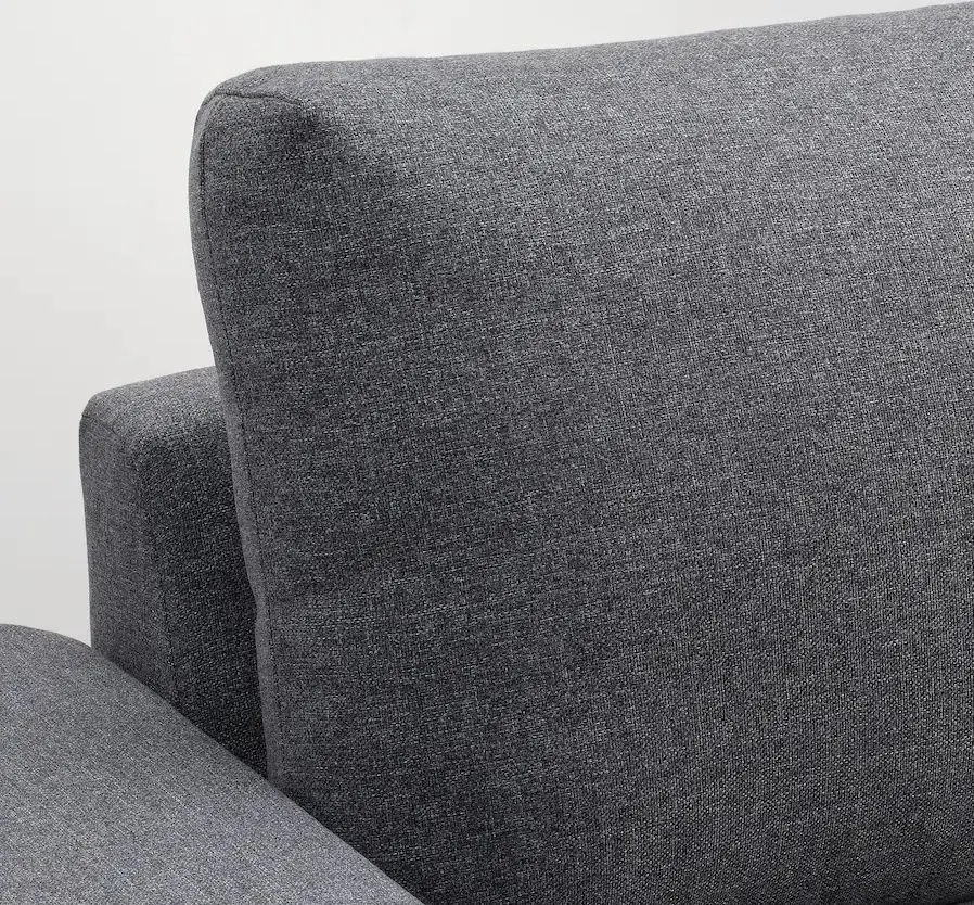 Canapea Ikea Vimle 2-locuri/brate late (Gunnared Gri Mediu)