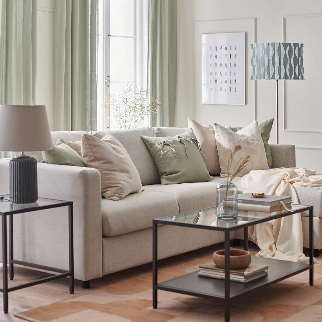 Canapea Ikea Vimle 3-locuri (Gunnared Bej)