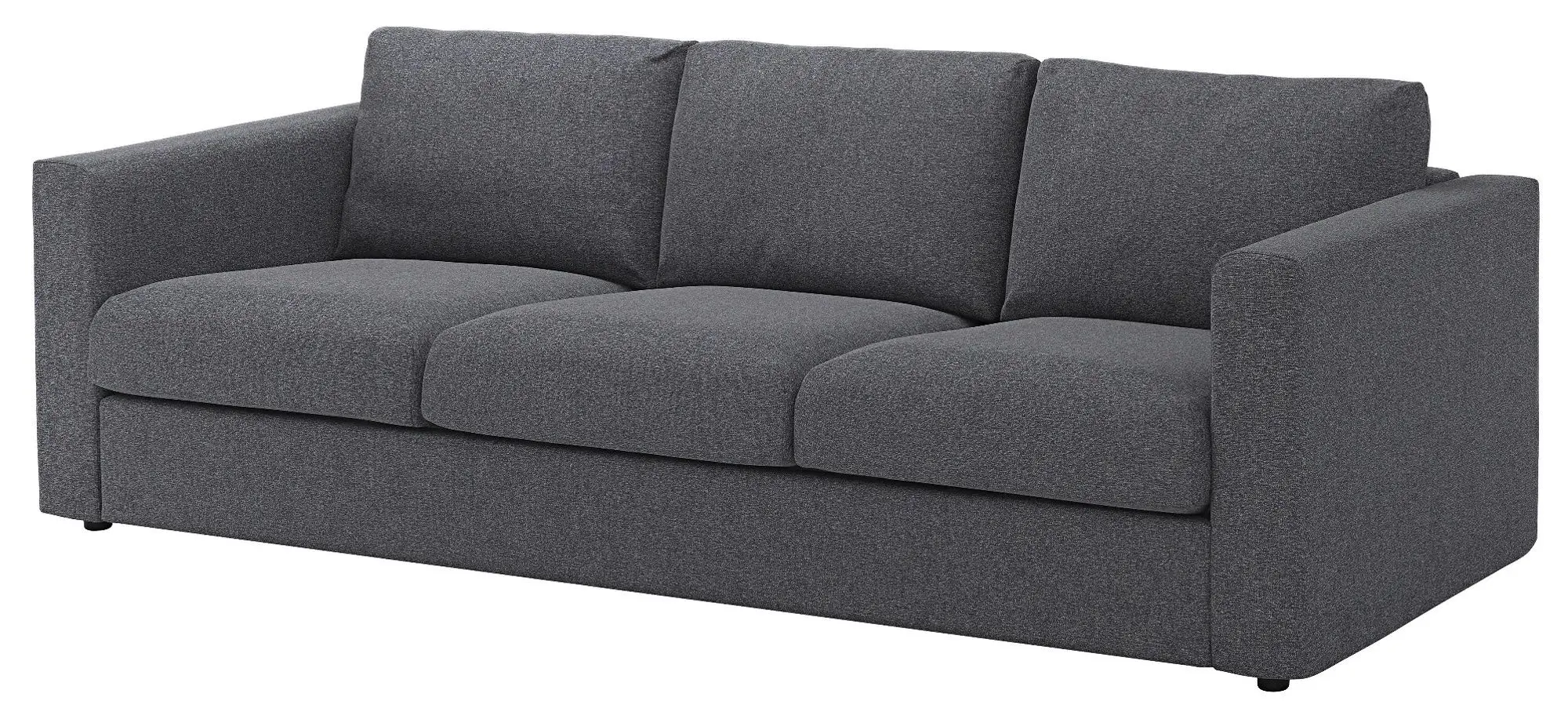 Диван Ikea Vimle 3-местный (Гуннаред Классический Серый)