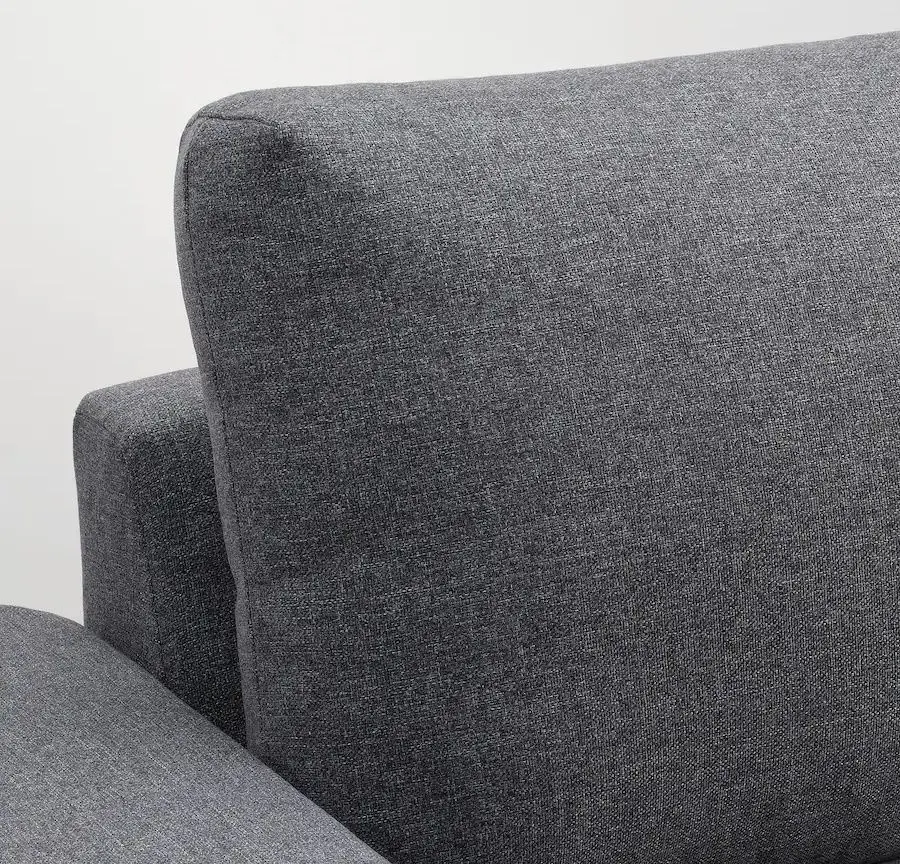 Canapea Ikea Vimle 3-locuri/brate late (Gunnared Gri Mediu)