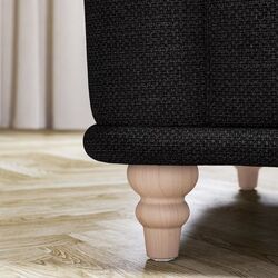 Canapea Ikea Viskafors 2-locuri (Lejde Antracit/Mesteacăn) Thumb