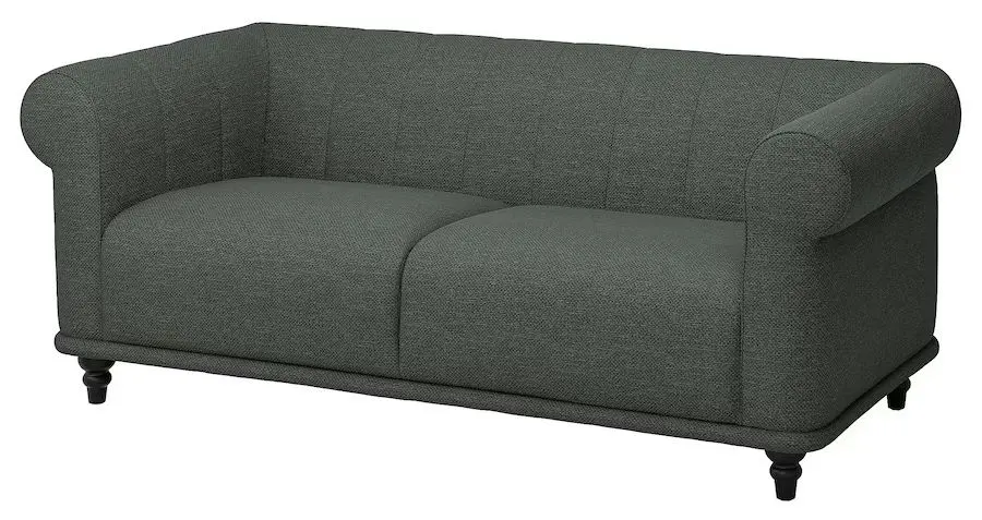 Canapea Ikea Viskafors 2-locuri (Lejde Gri/Verde/Maro)