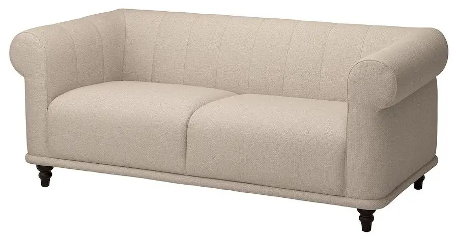 Canapea Ikea Viskafors 2-locuri (Lejde Bej Deschis/Maro)