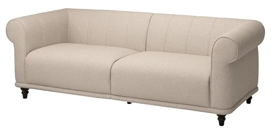 Canapea Ikea Viskafors 3-locuri (Lejde Bej Deschis/Maro)