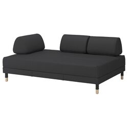 Диван раскладной Ikea Flottebo 120 cm (Виссле Темно-серый)