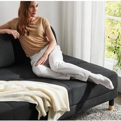 Диван раскладной Ikea Flottebo 120 cm (Виссле Темно-серый) Thumb
