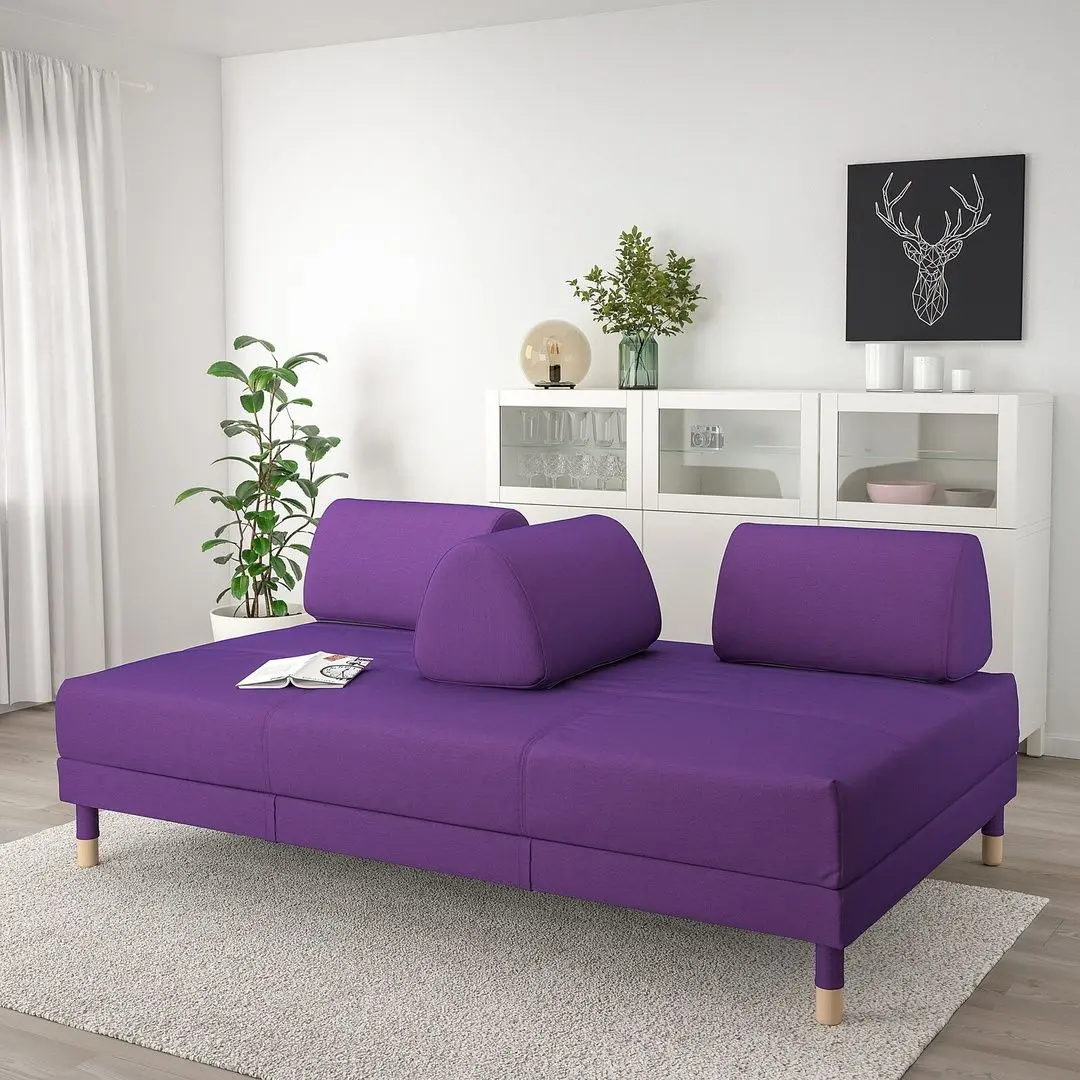 Диван раскладной Ikea Flottebo 120 (Висле Фиолетовый) - 2