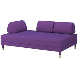 Диван раскладной Ikea Flottebo 120 (Висле Фиолетовый)