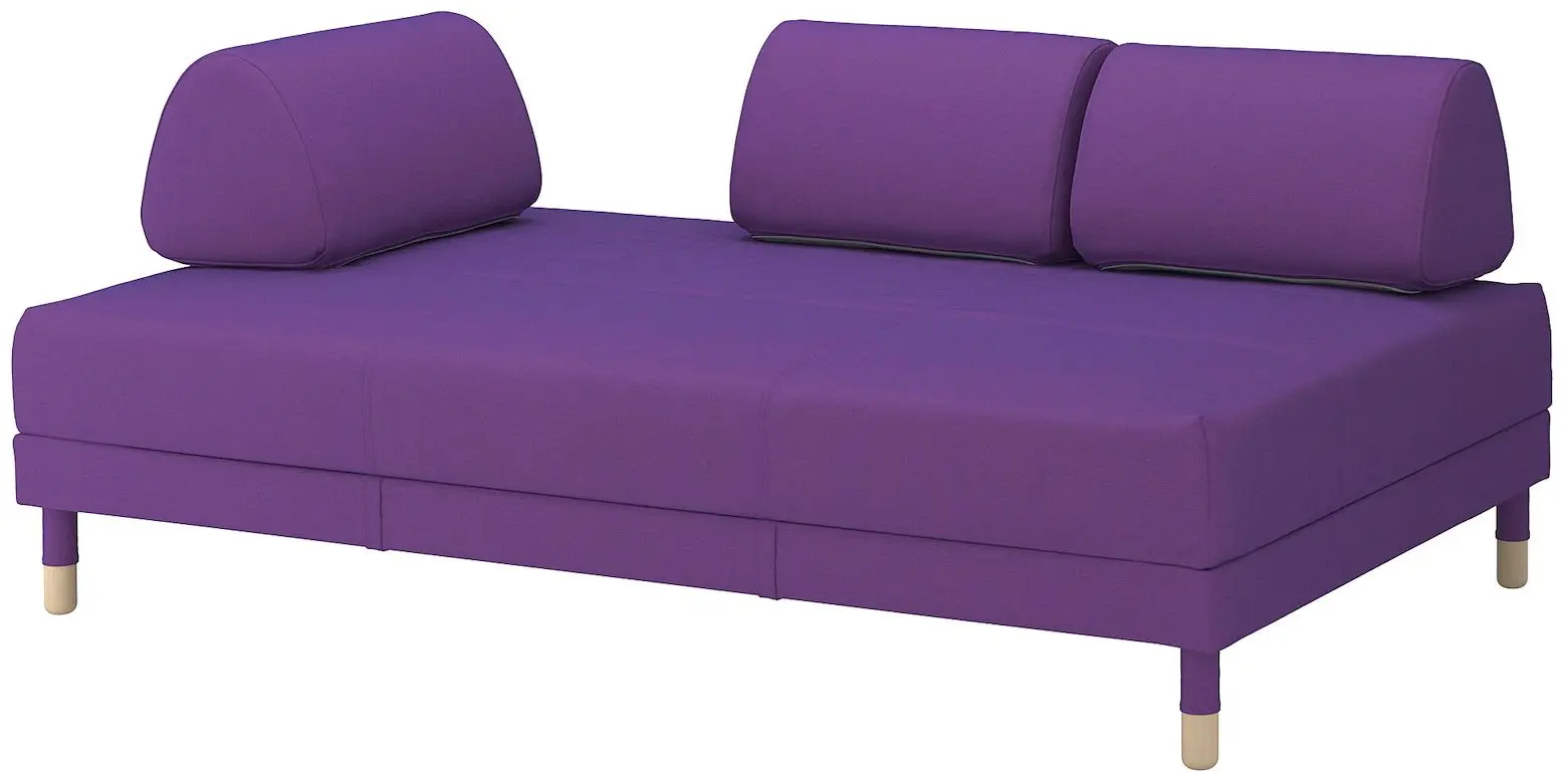 Диван раскладной Ikea Flottebo 120 (Висле Фиолетовый)
