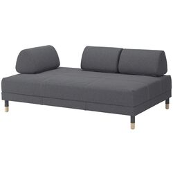 Диван раскладной Ikea Flottebo 120cm (Гуннаред Средне-Серый)