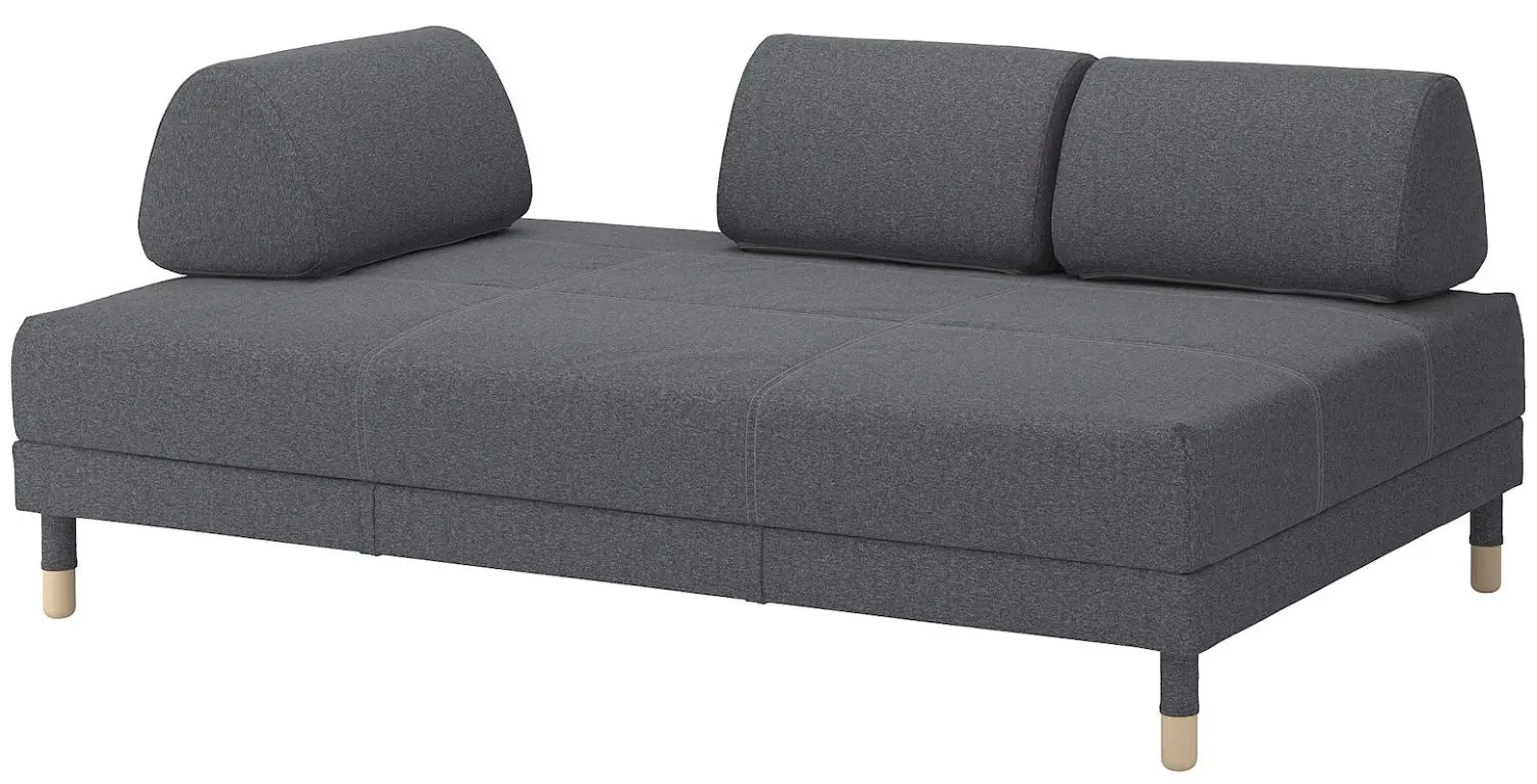 Диван раскладной Ikea Flottebo 120cm (Гуннаред Средне-Серый)
