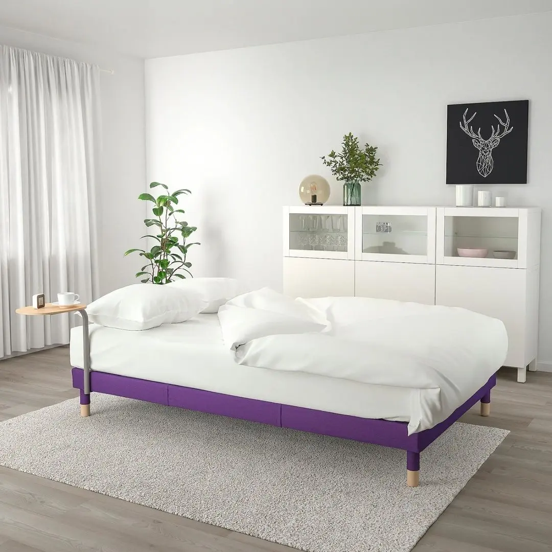 Диван раскладной Ikea Flottebo со столиком 120см (Висле Фиолетовый) - 3