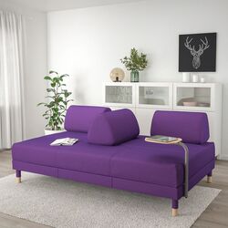 Диван раскладной Ikea Flottebo со столиком 120см (Висле Фиолетовый) Thumb