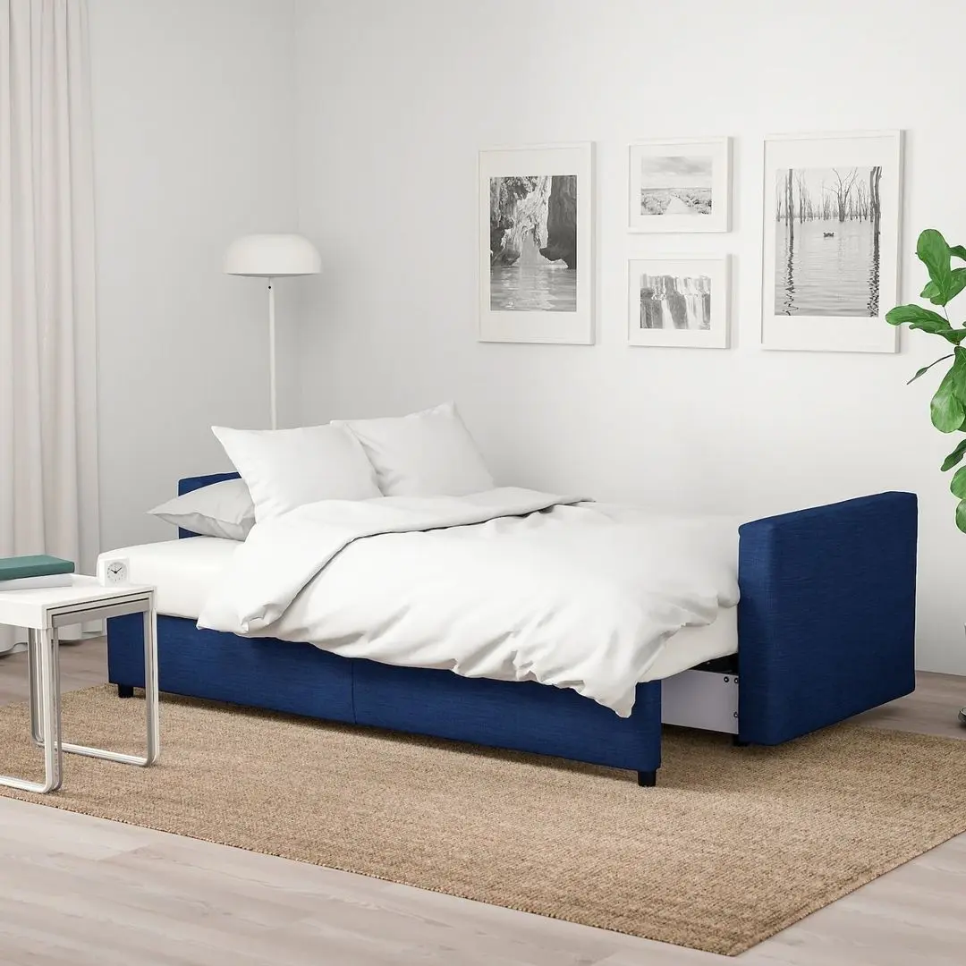 Canapea extensibila Ikea Friheten 3-locuri (Skiftebo Albastru) - 3