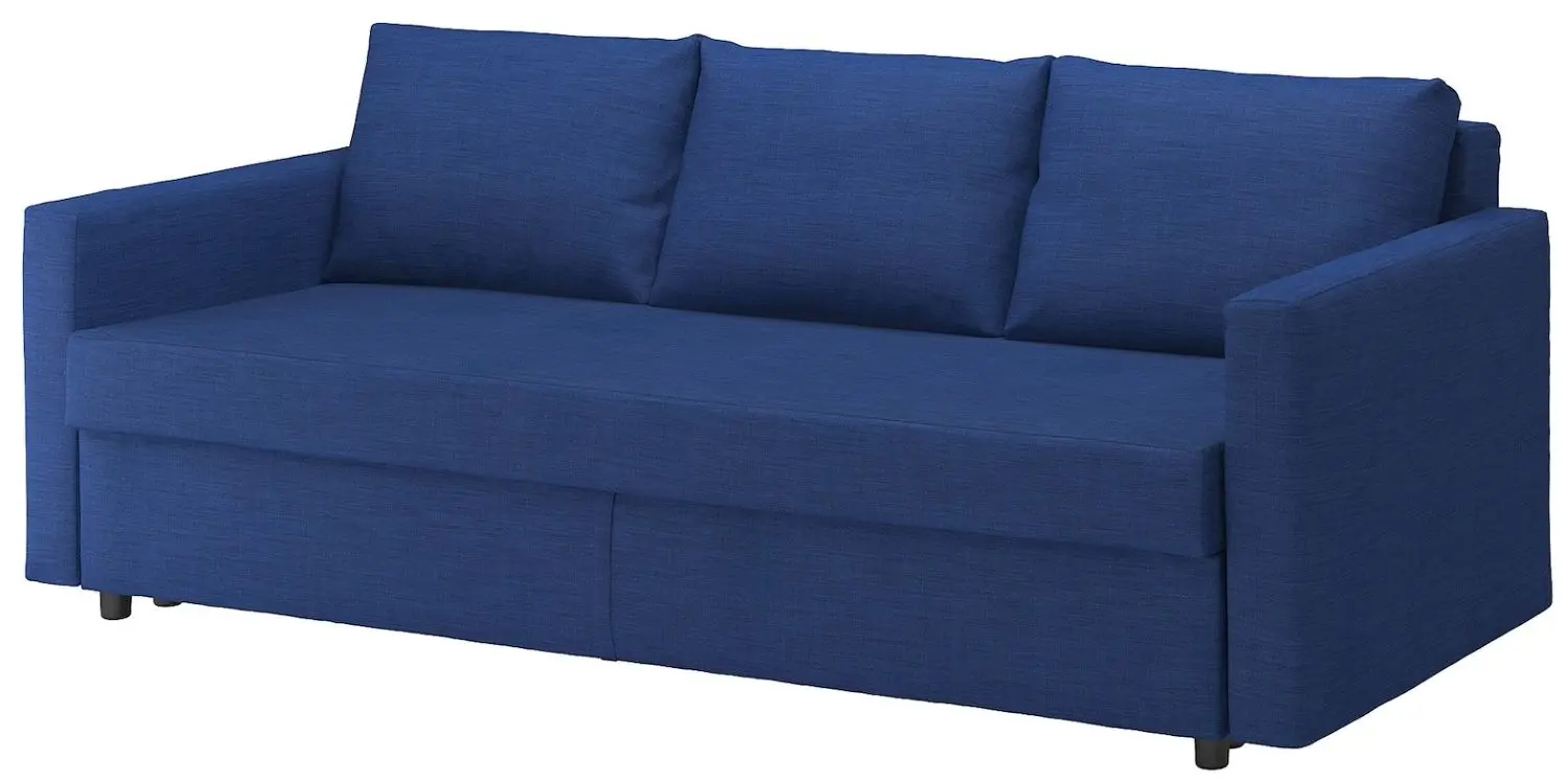 Canapea extensibila Ikea Friheten 3-locuri (Skiftebo Albastru)