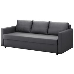 Canapea extensibila Ikea Friheten 3-locuri (Skiftebo Gri Inchis)