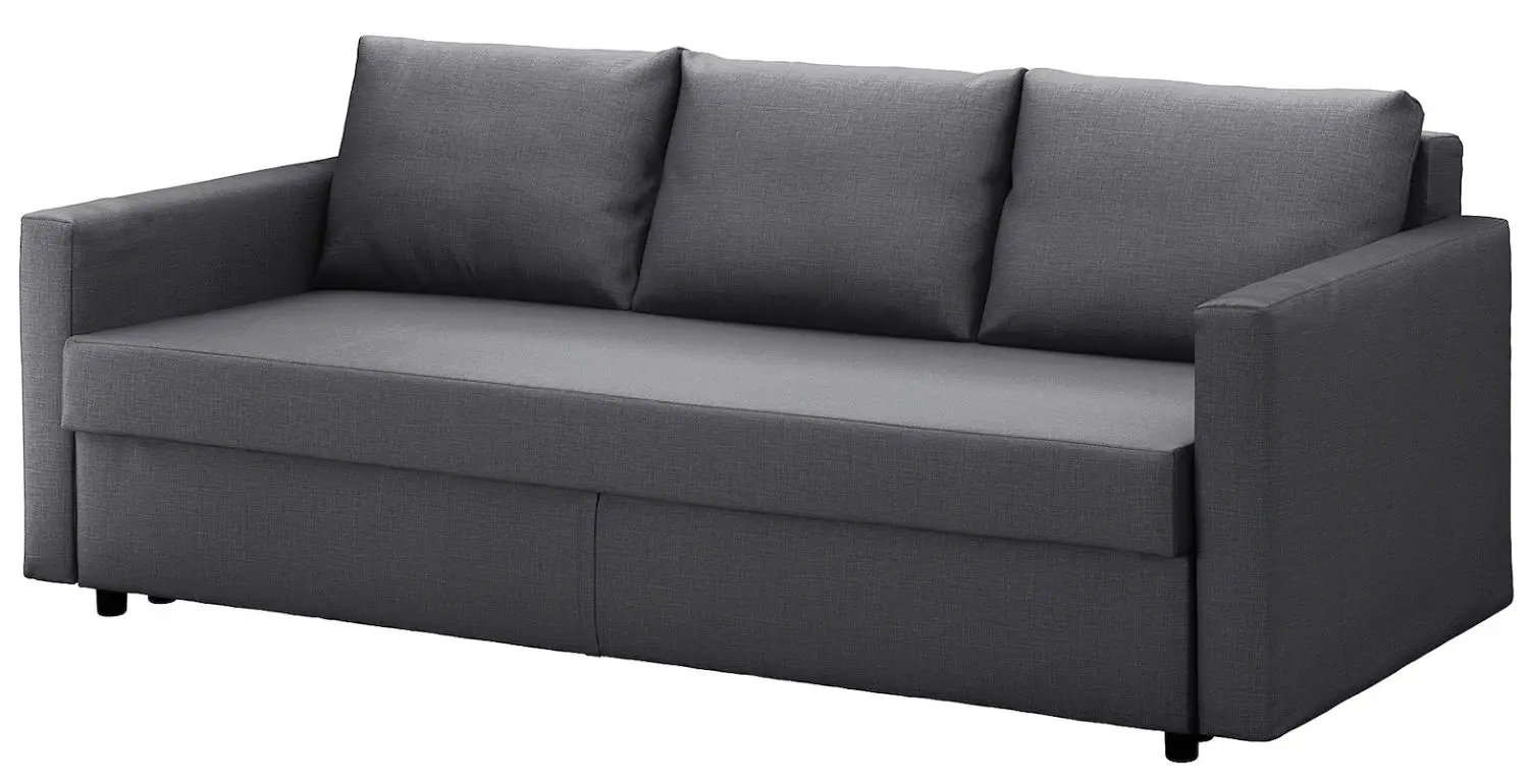 Canapea extensibila Ikea Friheten 3-locuri (Skiftebo Gri Inchis)
