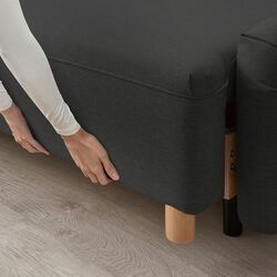 Canapea extensibila Ikea Grimhult 3-locuri (Gri) Thumb