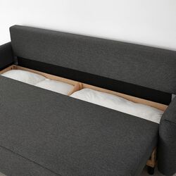 Canapea extensibila Ikea Grimhult 3-locuri (Gri) Thumb