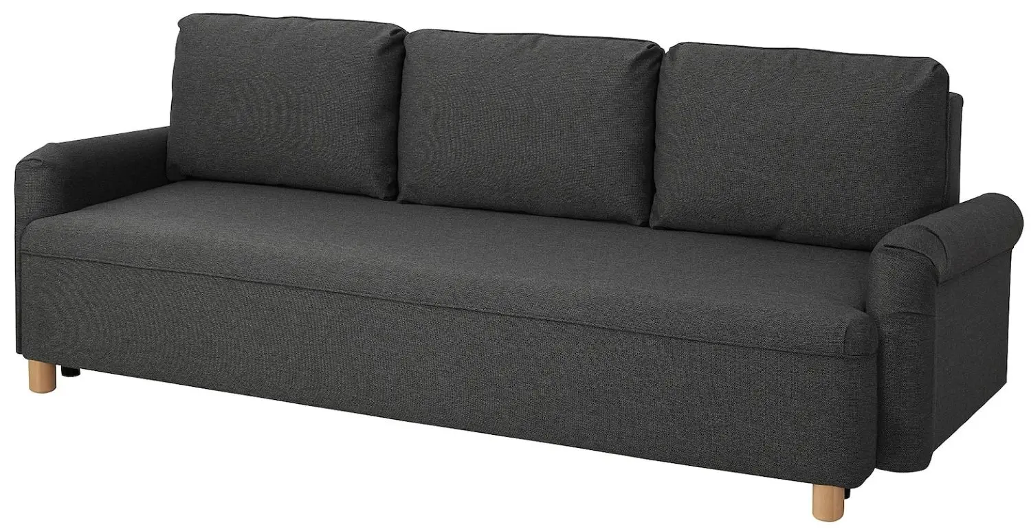 Canapea extensibila Ikea Grimhult 3-locuri (Gri)