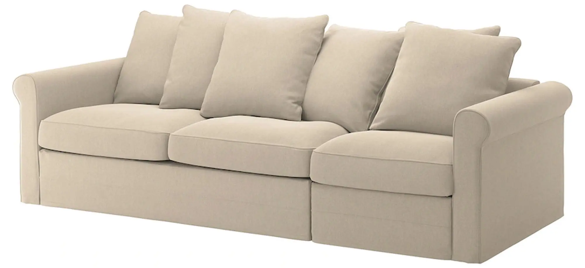 Canapea extensibila Ikea Gronlid 3-locuri (Sporda Natur)