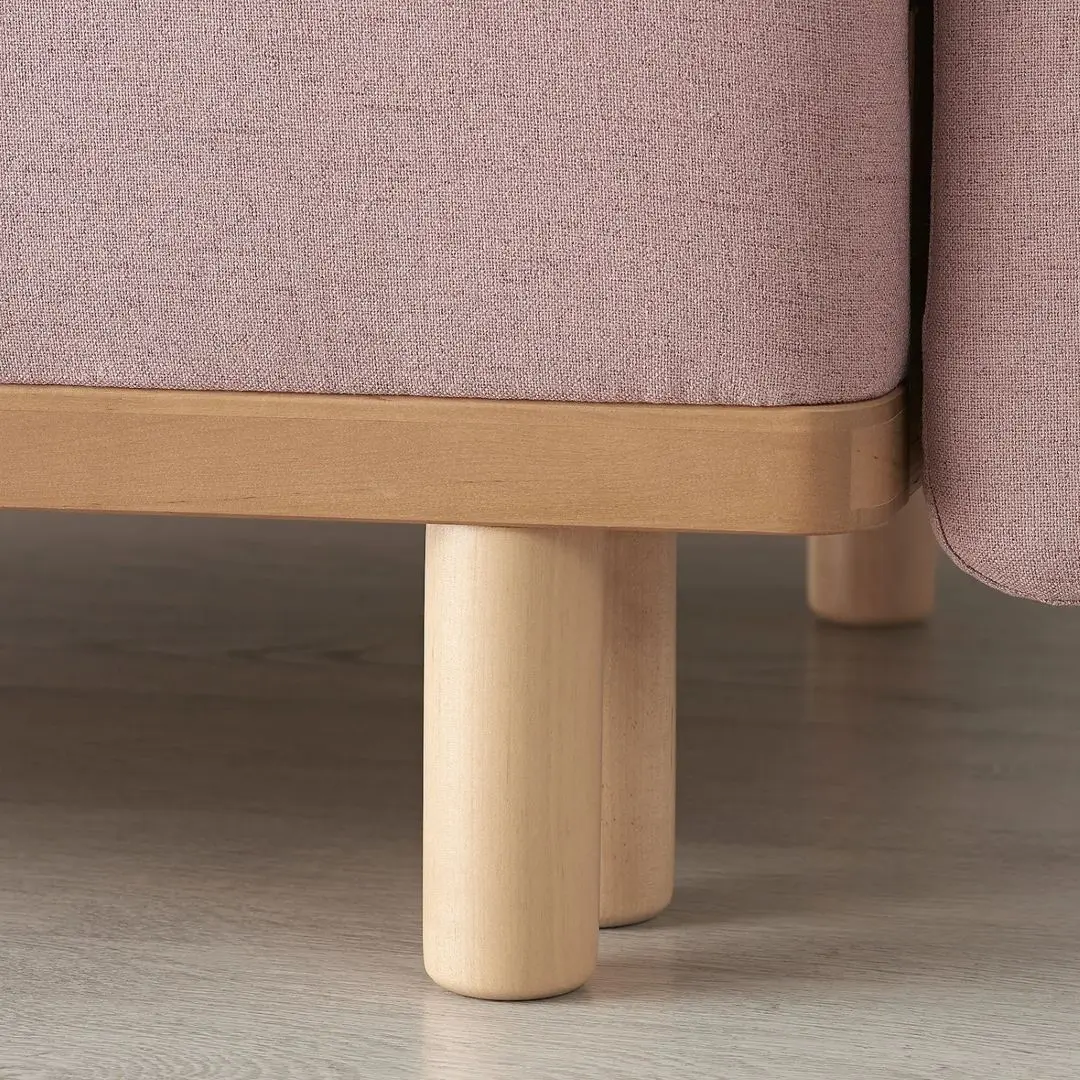 Canapea extensibila Ikea Grunnarp 3-locuri (Roz) - 3