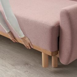 Canapea extensibila Ikea Grunnarp 3-locuri (Roz) Thumb