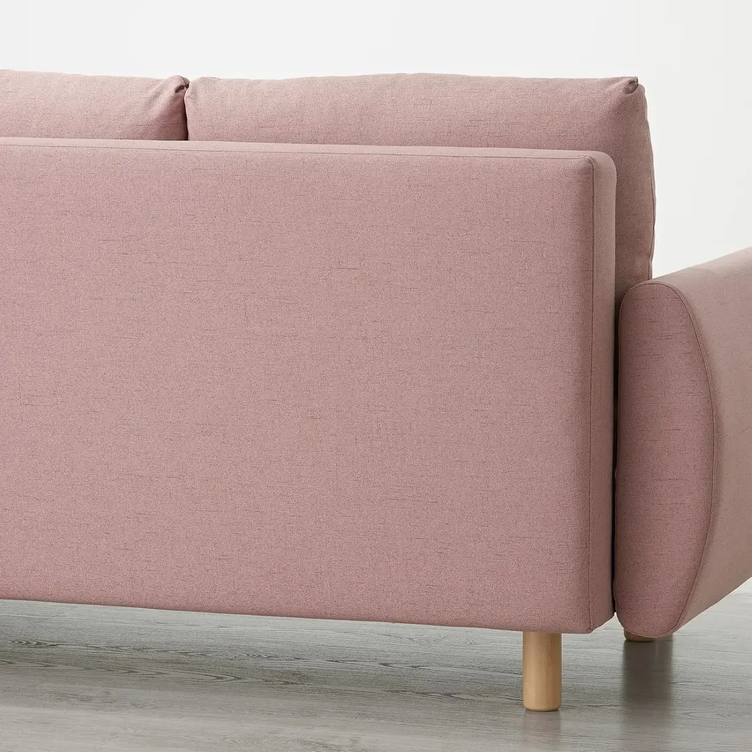 Canapea extensibila Ikea Grunnarp 3-locuri (Roz) - 6