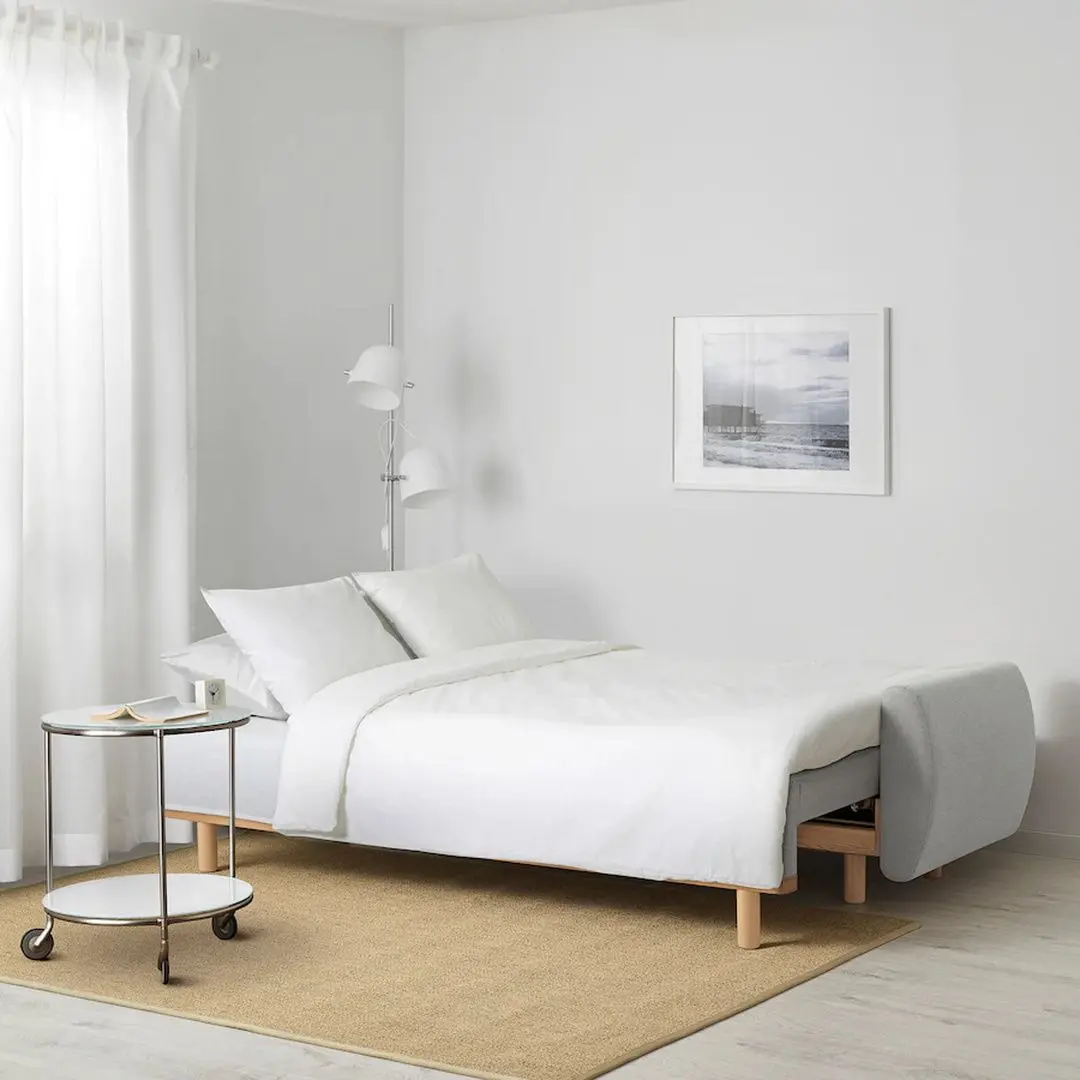 Canapea extensibila Ikea Grunnarp 3-locuri (Gri) - 5