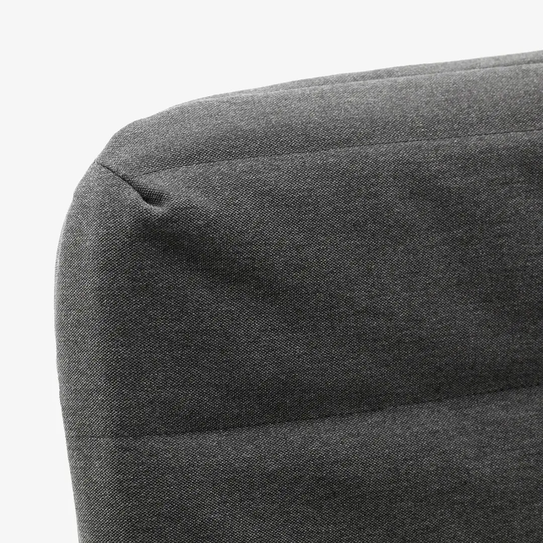 Canapea extensibila Ikea Hammarn 120cm (Knisa Gri Inchis/Negru)