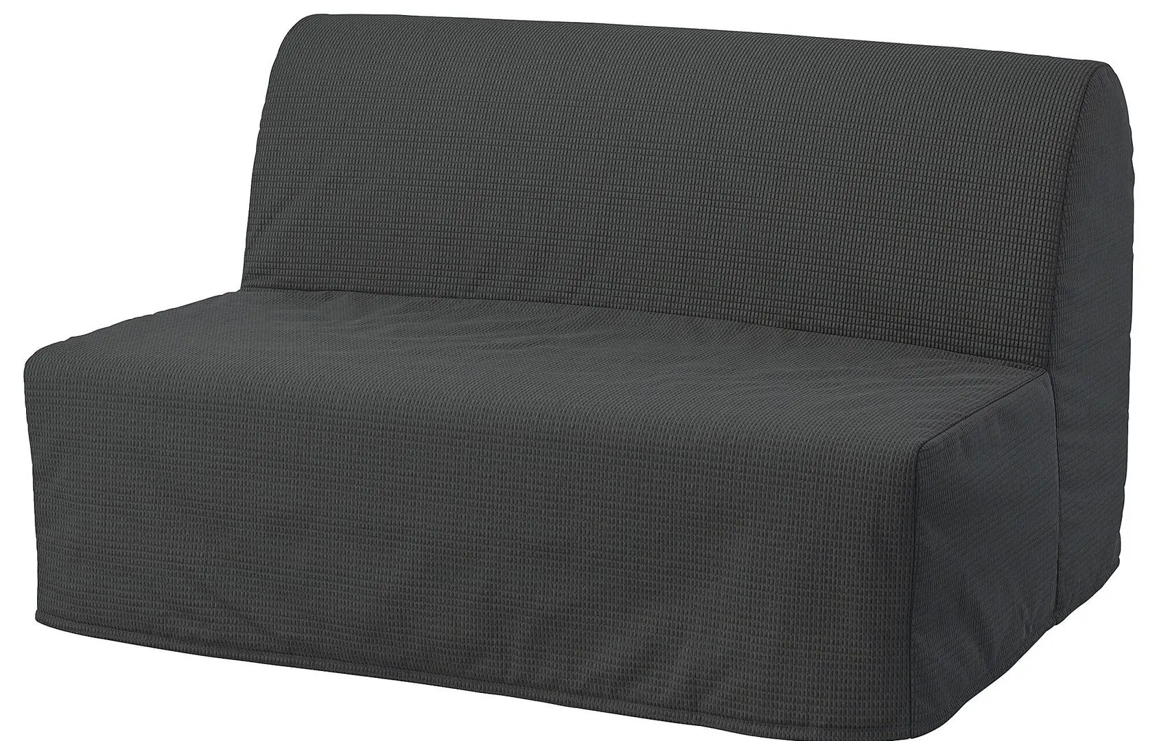 Canapea extensibila Ikea Lycksele Lovas 2-locuri (Vansbro Gri Inchis)