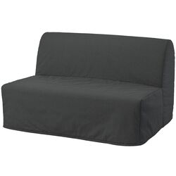 Диван раскладной Ikea Lycksele Murbo 2-местный (Вансбро Темно-серый)