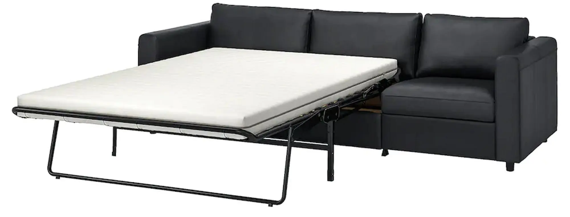 Canapea extensibila Ikea Vimle 3-locuri (Grann/Bomstad Negru)